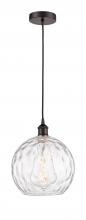 Innovations Lighting 616-1P-OB-G1215-10 - Athens Water Glass - 1 Light - 10 inch - Oil Rubbed Bronze - Cord hung - Mini Pendant