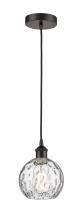 Innovations Lighting 616-1P-OB-G1215-6 - Athens Water Glass - 1 Light - 6 inch - Oil Rubbed Bronze - Cord hung - Mini Pendant
