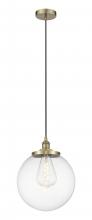  616-1PH-AB-G202-14 - Beacon - 1 Light - 14 inch - Antique Brass - Mini Pendant