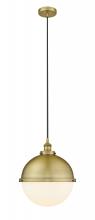  616-1PH-BB-HFS-121-BB - Hampden - 1 Light - 13 inch - Brushed Brass - Cord hung - Pendant