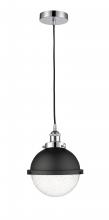  616-1PH-PC-HFS-84-BK - Edison - 1 Light - 9 inch - Polished Chrome - Mini Pendant