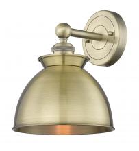  616-1W-AB-M14-AB - Adirondack - 1 Light - 8 inch - Antique Brass - Sconce