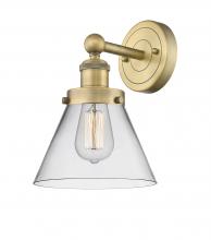  616-1W-BB-G42 - Cone - 1 Light - 8 inch - Brushed Brass - Sconce