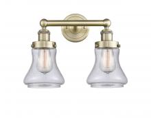  616-2W-AB-G194 - Bellmont - 2 Light - 15 inch - Antique Brass - Bath Vanity Light