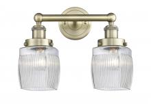  616-2W-AB-G302 - Colton - 2 Light - 15 inch - Antique Brass - Bath Vanity Light