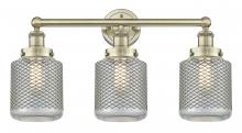  616-3W-AB-G262 - Stanton - 3 Light - 24 inch - Antique Brass - Bath Vanity Light