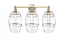 Innovations Lighting 616-3W-AB-G557-8CL - Vaz - 3 Light - 26 inch - Antique Brass - Bath Vanity Light