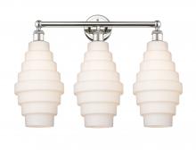 Innovations Lighting 616-3W-PN-G671-8 - Cascade - 3 Light - 26 inch - Polished Nickel - Bath Vanity Light