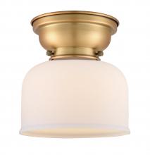  623-1F-BB-G71 - Bell - 1 Light - 8 inch - Brushed Brass - Flush Mount