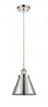 Innovations Lighting 916-1P-PN-M13-PN - Appalachian - 1 Light - 8 inch - Polished Nickel - Cord hung - Mini Pendant