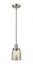  916-1S-SN-G58-LED - Bell - 1 Light - 5 inch - Brushed Satin Nickel - Mini Pendant