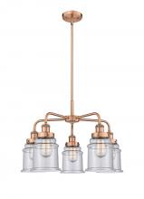 Innovations Lighting 916-5CR-AC-G184 - Whitney - 5 Light - 25 inch - Antique Copper - Chandelier