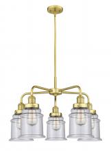 Innovations Lighting 916-5CR-SG-G184 - Whitney - 5 Light - 25 inch - Satin Gold - Chandelier