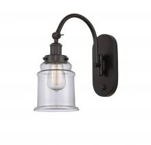 Innovations Lighting 918-1W-OB-G182 - Canton - 1 Light - 7 inch - Oil Rubbed Bronze - Sconce