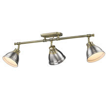  3602-3SF AB-PW - Duncan Semi-Flush - Track Light