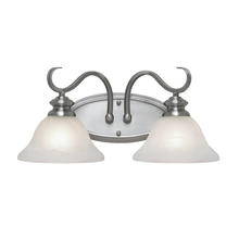  6005-BA2 PW - 2 Light Bath Vanity