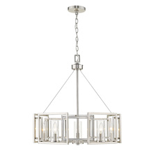  6068-5 PW - Marco 5 Light Chandelier