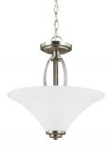  7713202-962 - Metcalf Two Light Semi-Flush Convertible Pendant