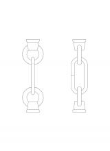Generation Lighting 9122-848 - Link and Loop in Satin Brass