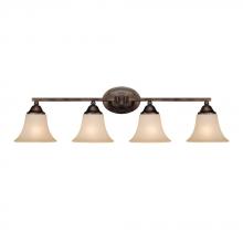  1754RT-107 - Four Light Rustic Wall Light