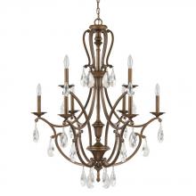 Capital 4299SD-000-CR - 9 Light Chandelier