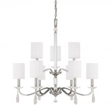 Capital 4489PN-573-CR - 9 Light Chandelier