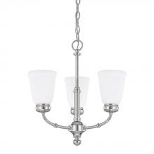 Capital 4573PN-289 - 3 Light Chandelier