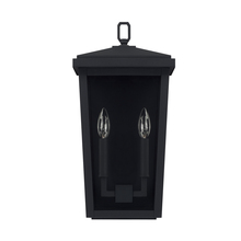  926222BK - 2 Light Outdoor Wall Lantern