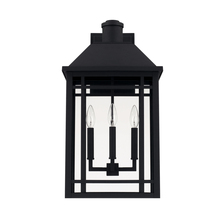 927131BK - 3 Light Outdoor Wall Lantern
