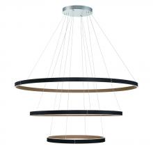  43900-015 - Verdura 1 Light Chandelier in Black + Brown