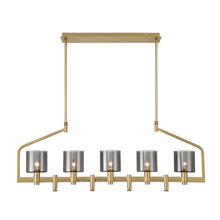  45652-011 - Decato 5 Light Chandelier in Brushed Gold