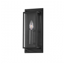 Troy B9101-TBK - 1 LIGHT SMALL EXTERIOR WALL SCONCE