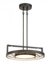  N7524-716-L - Tribeca - LED Light Semi Flush/Pendant, A Robin Baron Design