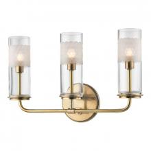 Hudson Valley 3903-AGB - 3 LIGHT WALL SCONCE