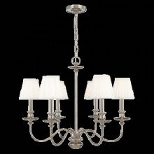  4036-AGB - 6 LIGHT CHANDELIER