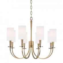  8028-AGB - 8 LIGHT CHANDELIER