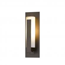  307285-SKT-75-GG0066 - Forged Vertical Bars Small Outdoor Sconce