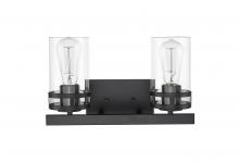  91022-MB - Lunden 2-Light Vanity Matte Black