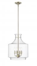  22804-MG - Mahannah 4-Light Pendant Light Modern Gold