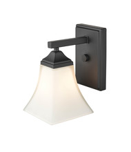  4501-MB - 1-Light Wall Sconce Matte Black