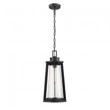  8204-PBK - Bolling 1-Light Outdoor Hanging Lantern Powder Coated Black