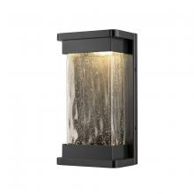  8301-PBK - Ederle 1-Light Outdoor Wall Sconce Powder Coated Black