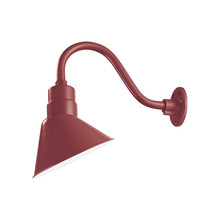  RAS10-SR - R Series 1-Light Angle Shade Satin Red