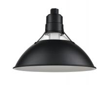  RGCS13-SB - R Series 1-Light Glass Cone Shade Satin Black