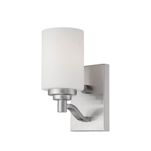  3181-SN - Durham 1-Light Wall Sconce Satin Nickel