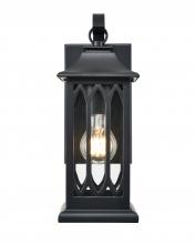  88101-PBK - Mallorey 1-Light Outdoor Wall Sconce Powder Coated Black