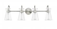  21004-BN - Camellia 4-Light Vanity Brushed Nickel