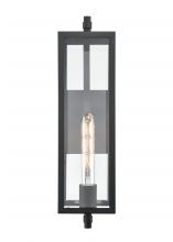  230101-TBK - Messi 1-Light Outdoor Wall Sconce Textured Black