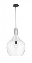  28501-MB - Lamara 1-Light Pendant Light Matte Black