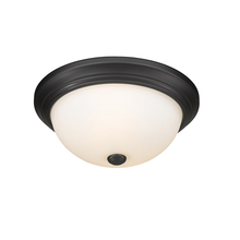  4903-MB - 2-Light Flushmount Ceiling Light Matte Black